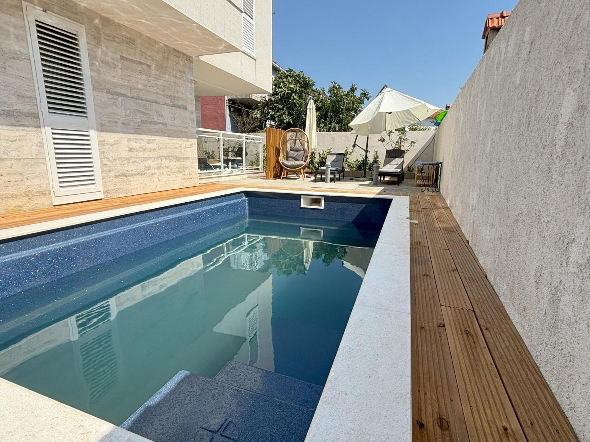 Vila Regina Apartment Paloma With Swimming Pool Jezera Kültér fotó