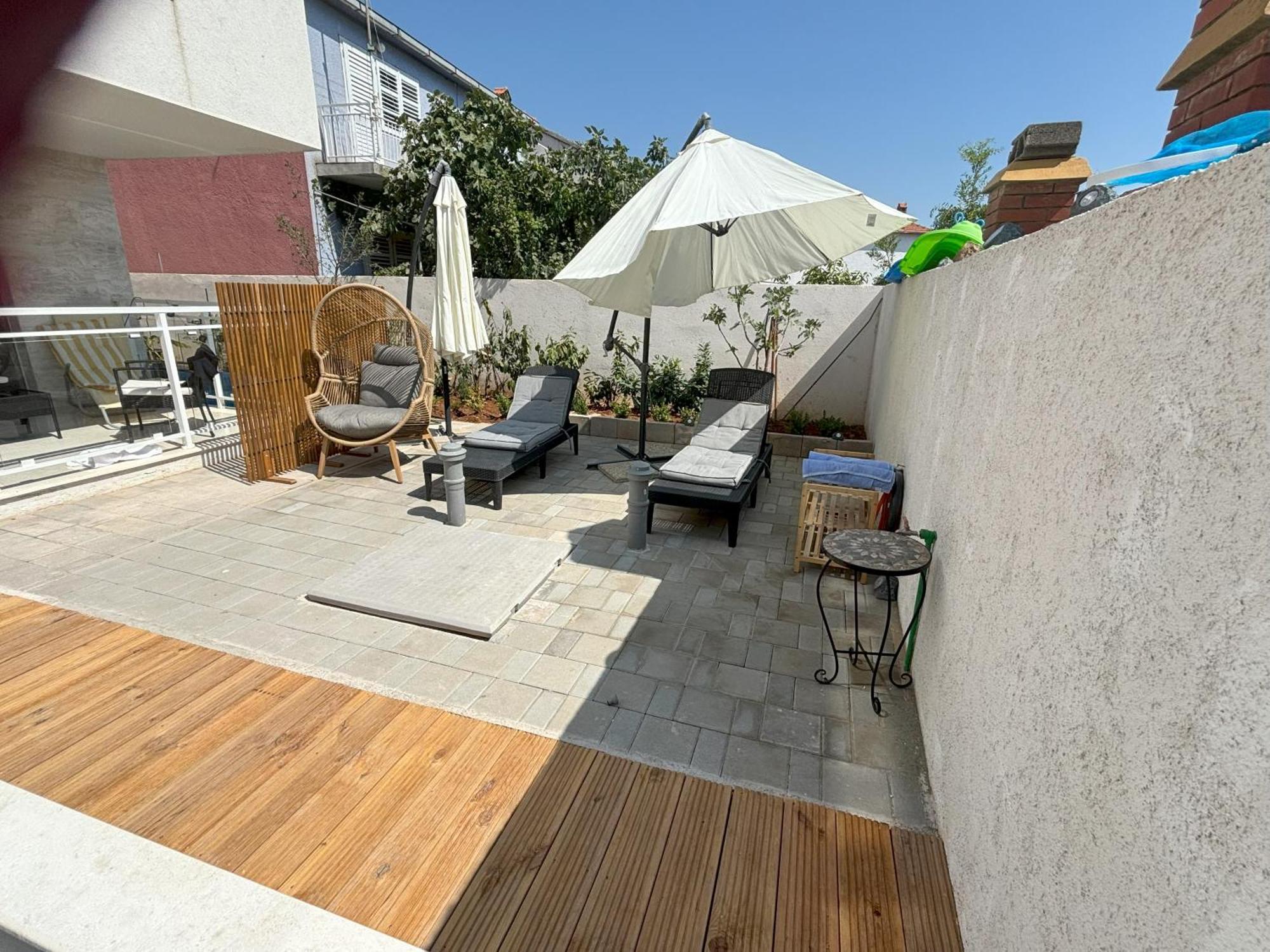 Vila Regina Apartment Paloma With Swimming Pool Jezera Kültér fotó